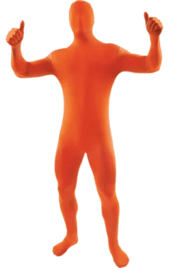 Orion Costumes All Mens Costumes Second Skin Suit ORANGE