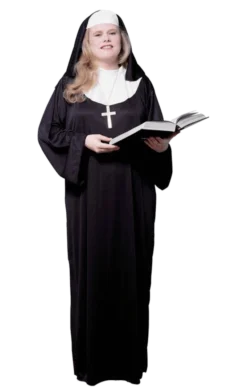 Morris Costumes All Womens Costumes Plus Size Nun Costume