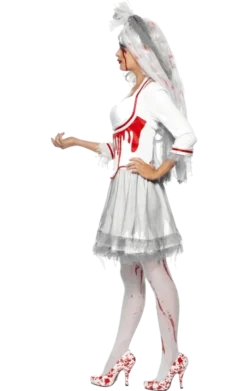 Smiffys Blood Drip Bride Halloween Costume All Womens Costumes