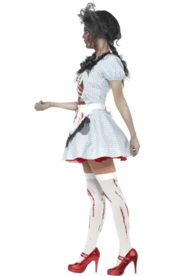 Smiffys All Womens Costumes Adult Horror Zombie Dorothy Costume