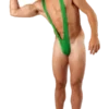 Orion Costumes Adult Neon Green Borat Mankini