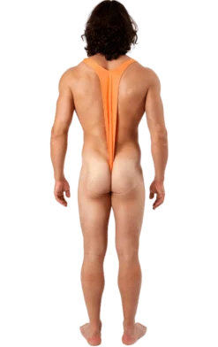 Orion Costumes All Mens Costumes Borat Mankini Thong Swimsuit (Luminous Orange)