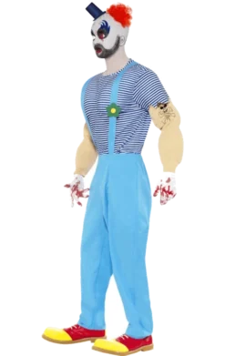 Smiffys Adult Bubbles The Clown Outfit All Mens Costumes
