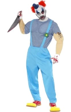 Smiffys Adult Bubbles The Clown Outfit All Mens Costumes