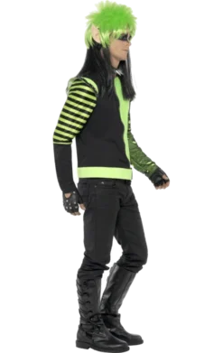 Smiffys Men's Punk Ivy Elf Costume Adults