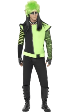 Smiffys Men's Punk Ivy Elf Costume Adults