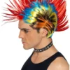 Smiffys 80s Mohawk Wig All Mens Costumes