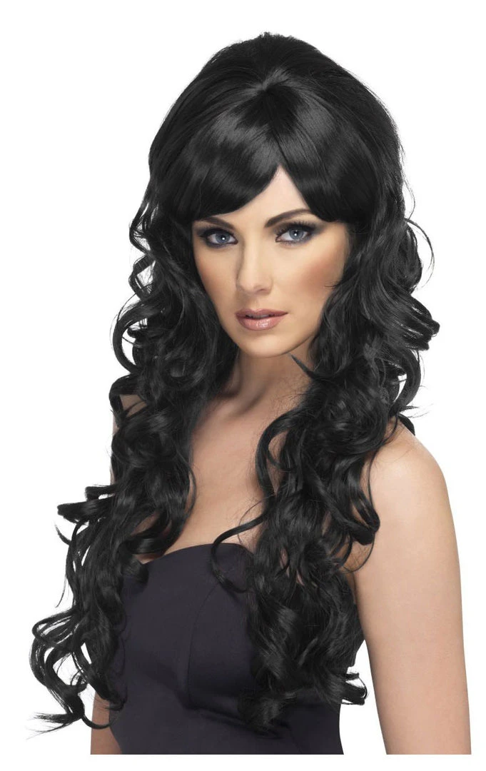 Smiffys Pop Starlet Wig BLACK