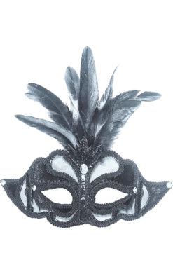 Bristol Novelty All Womens Costumes Feathered Mask