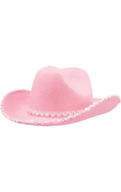 Bristol Novelty Pink Cowboy Hat