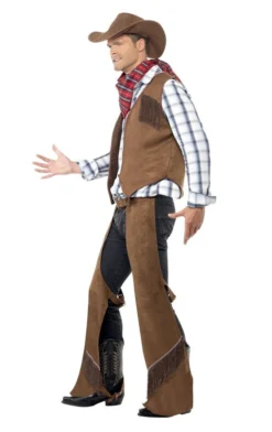 Smiffys All Mens Costumes Cowboy Outfit