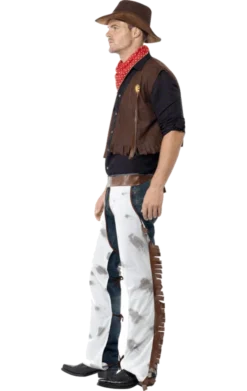 Smiffys Adults Western Cowboy Costume