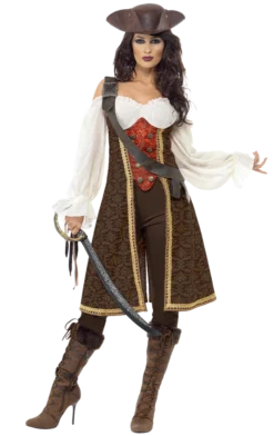 Smiffys High Seas Pirate Wench Costume