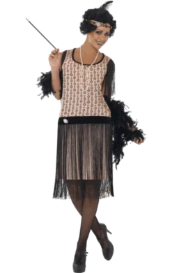 Smiffys Flapper Girl Outfit All Womens Costumes