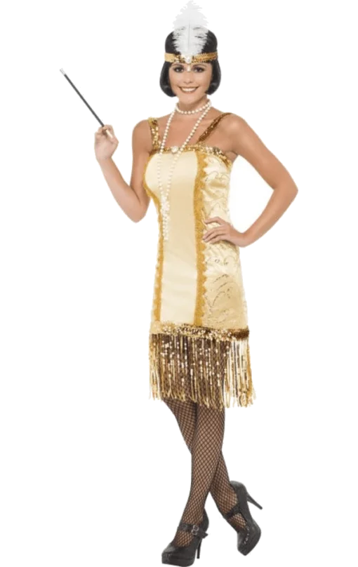 Smiffys Adult Charleston Flapper Costume All Womens Costumes
