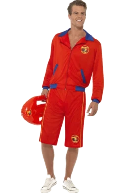 Smiffys All Mens Costumes Men's Baywatch Costume