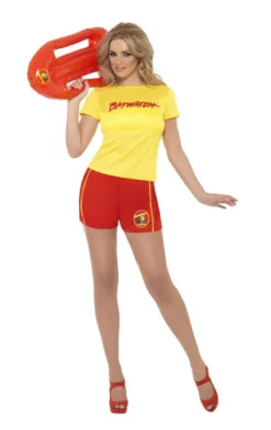 Smiffys All Womens Costumes Womens Baywatch Beach Costume