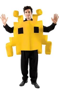 Orion Costumes Adult Yellow Space Arcade Game Costume All Mens Costumes