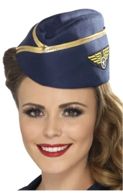 Smiffys Air Hostess Hat Accessory