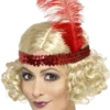 Smiffys Adults Blonde Flapper Wig With Headband