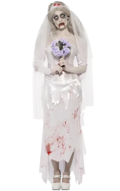 Smiffys Dead Bride Costume All Womens Costumes