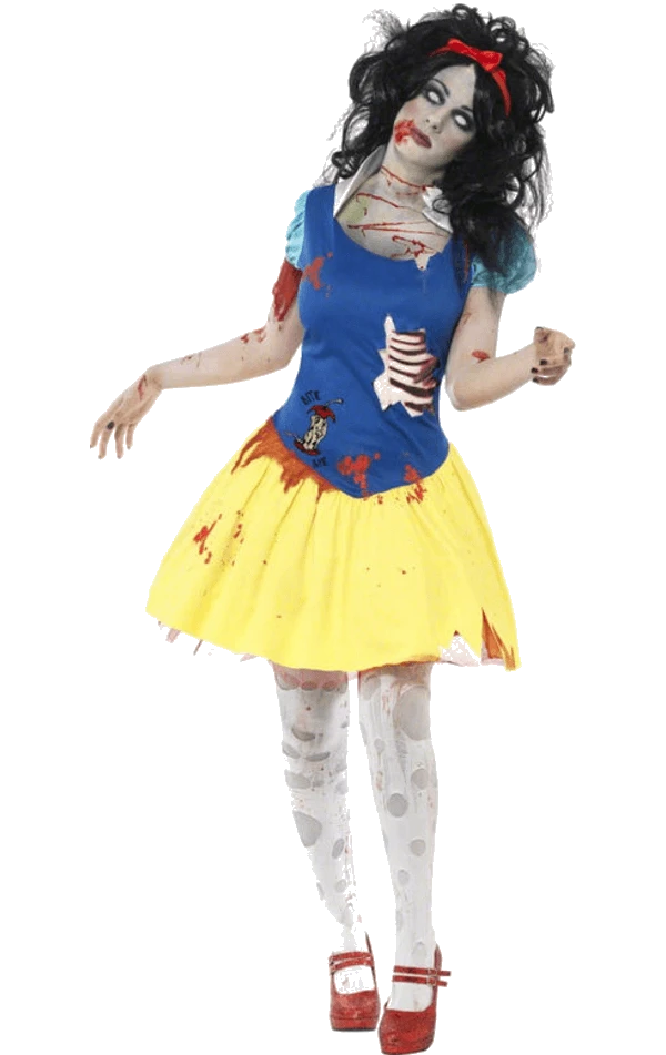 Smiffys Zombie Snow White Costume