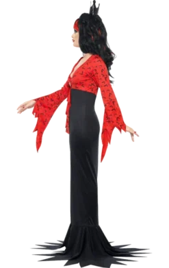 Smiffys All Womens Costumes Vampire Queen Dress