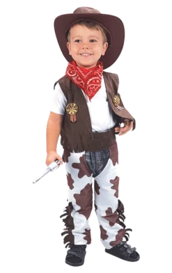 Bristol Novelty Toddler Cowboy Costume All Boys Costumes