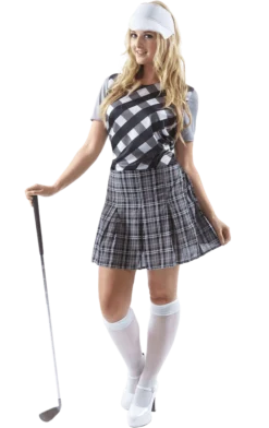 Orion Costumes All Womens Costumes Female Golfer Costume (Black & White)