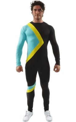 Orion Costumes Adult Jamaican Bobsleigh Costume (No Helmet) All Mens Costumes