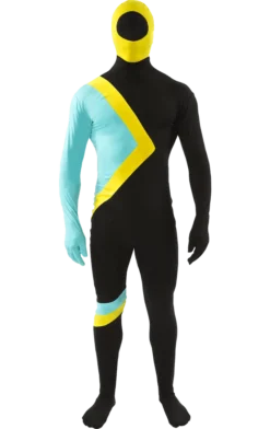 Orion Costumes Adult Jamaican Bobsleigh Skinsuit