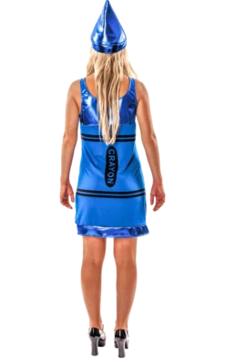 Orion Costumes All Womens Costumes Women's Blue Crayon Fancy Dress Costume