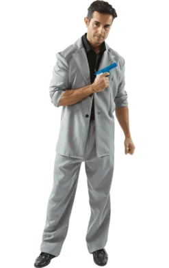 Orion Costumes Adult Florida Detective (Black And Grey) Costume All Mens Costumes