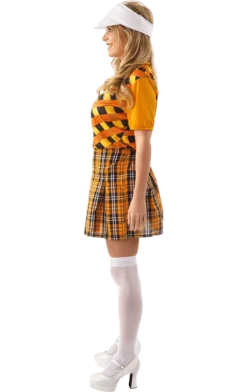 Orion Costumes Female Golfer Costume (Orange & Black)