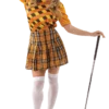 Orion Costumes Female Golfer Costume (Orange & Black)