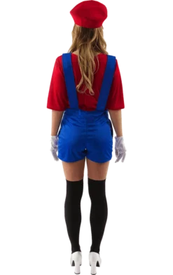 Orion Costumes Female Super Plumber Costume