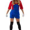 Orion Costumes Female Super Plumber Costume