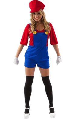 Orion Costumes Female Super Plumber Costume