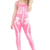 Orion Costumes All Womens Costumes Skeleton Jumpsuit (Pink)