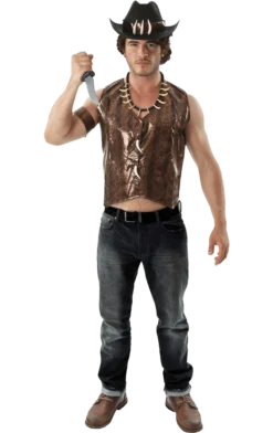 Orion Costumes Adult Crocodile Dundee Movie Costume All Mens Costumes