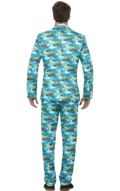 Smiffys Aloha Patterned Stand Out Suit All Mens Costumes