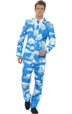 Smiffys Sky High Patterned Stand Out Suit Adults
