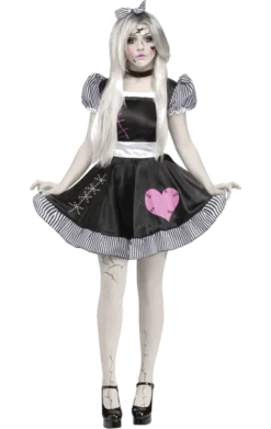 Palmer All Womens Costumes Adult Broken Doll Costume
