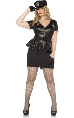 Morris Costumes Leg Avenue Traffic Stop Cop Costume