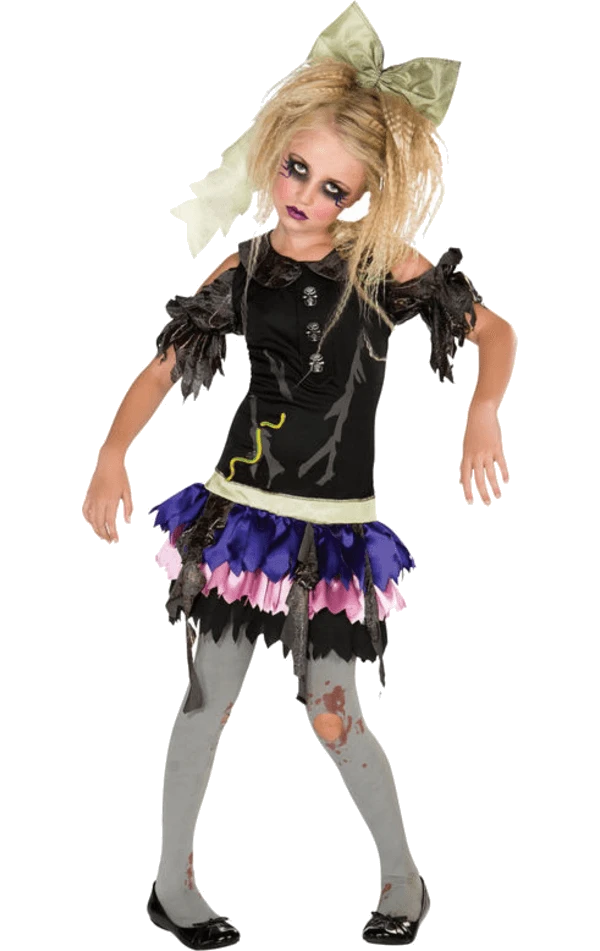Rubies Child Zombie Doll Costume All Girls Costumes
