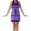 Orion Costumes All Womens Costumes Women's Purple Crayon Fancy Dress Costume