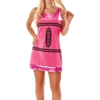 Orion Costumes Women's Pink Crayon Fancy Dress Costume All Womens Costumes