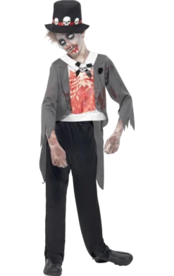 Smiffys Child Zombie Groom Costume
