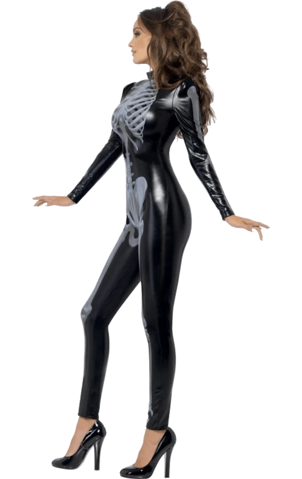 Smiffys Adult Fever Skeleton Costume