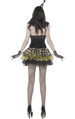 Smiffys All Womens Costumes Adult Zombie Clown Costume
